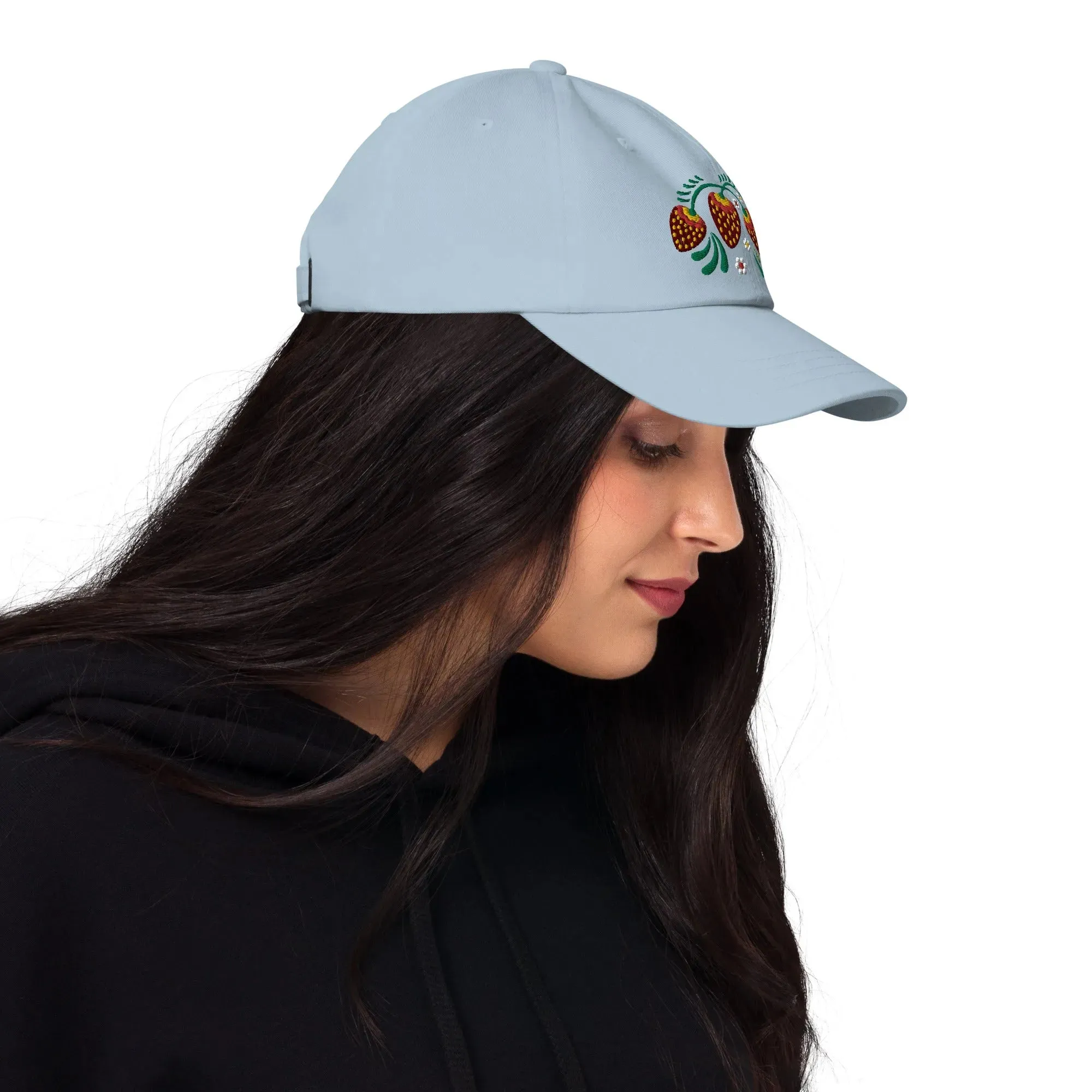 Russian Khokhloma Embroidered Dad Hat